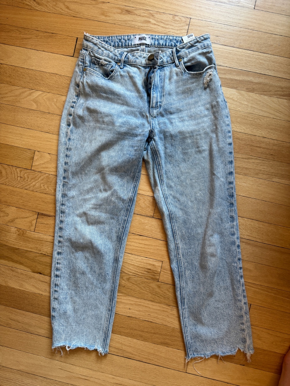 PAIGE Light Wash Women's Jeans
